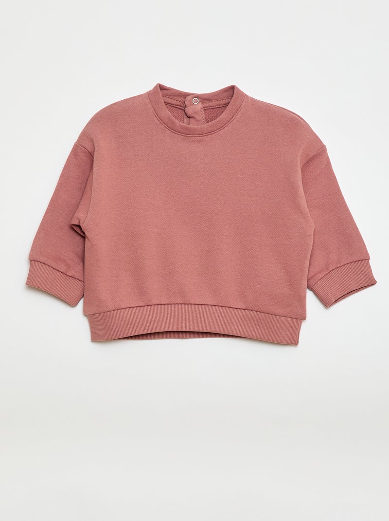 Set di 2 felpe in french terry Rosa - Kiabi