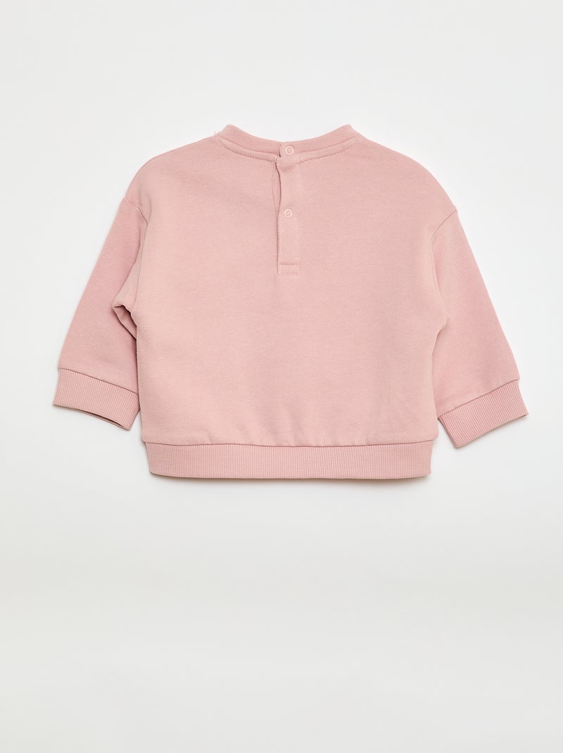 Set di 2 felpe in french terry Rosa - Kiabi