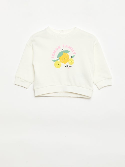 Set di 2 felpe in mollettone leggero (French Terry) - 2 pezzi - Kiabi