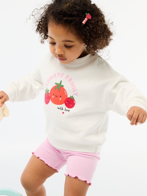 Set di 2 felpe in mollettone leggero (French Terry) - 2 pezzi - Kiabi