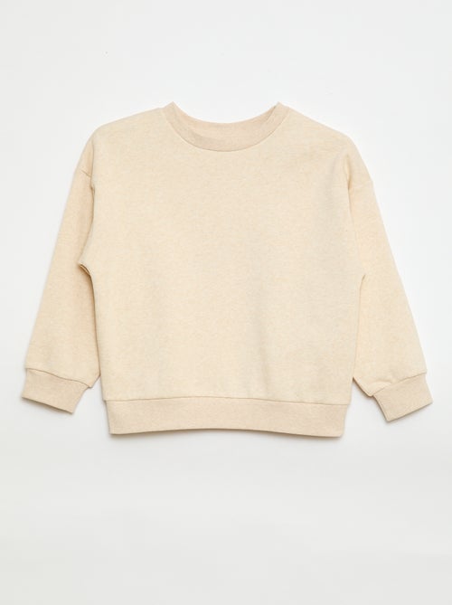 Set di 2 felpe tinta unita in tessuto felpato - Kiabi Set di 2 felpe tinta unita in tessuto felpato - Kiabi