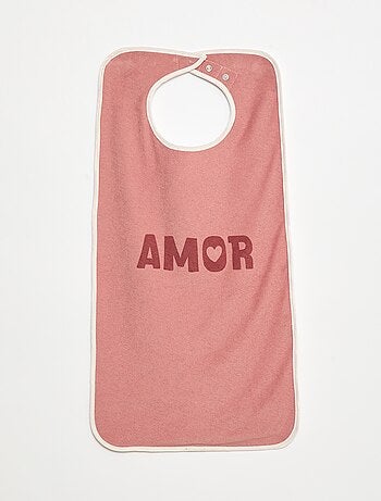 Set di 2 grandi bavaglini in spugna - collezione facile da indossare