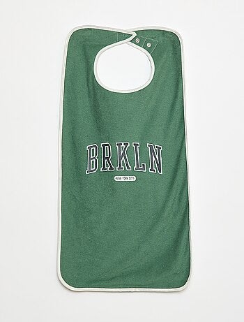 Set di 2 grandi bavaglini in spugna - collezione facile da indossare