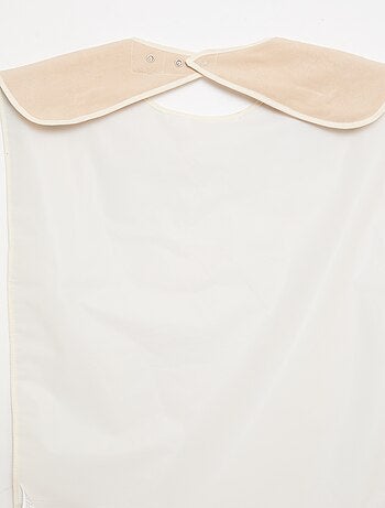 Set di 2 grandi bavaglini in spugna - collezione facile da indossare