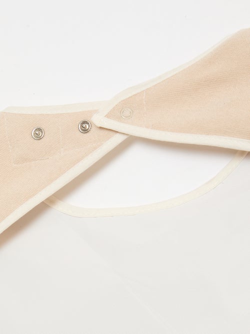 Set di 2 grandi bavaglini in spugna - So Easy - Kiabi