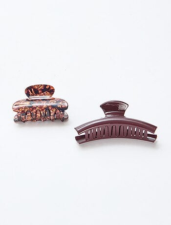 Set di 2 grandi mollette