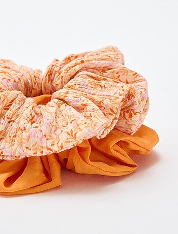 Set di 2 grandi scrunchie