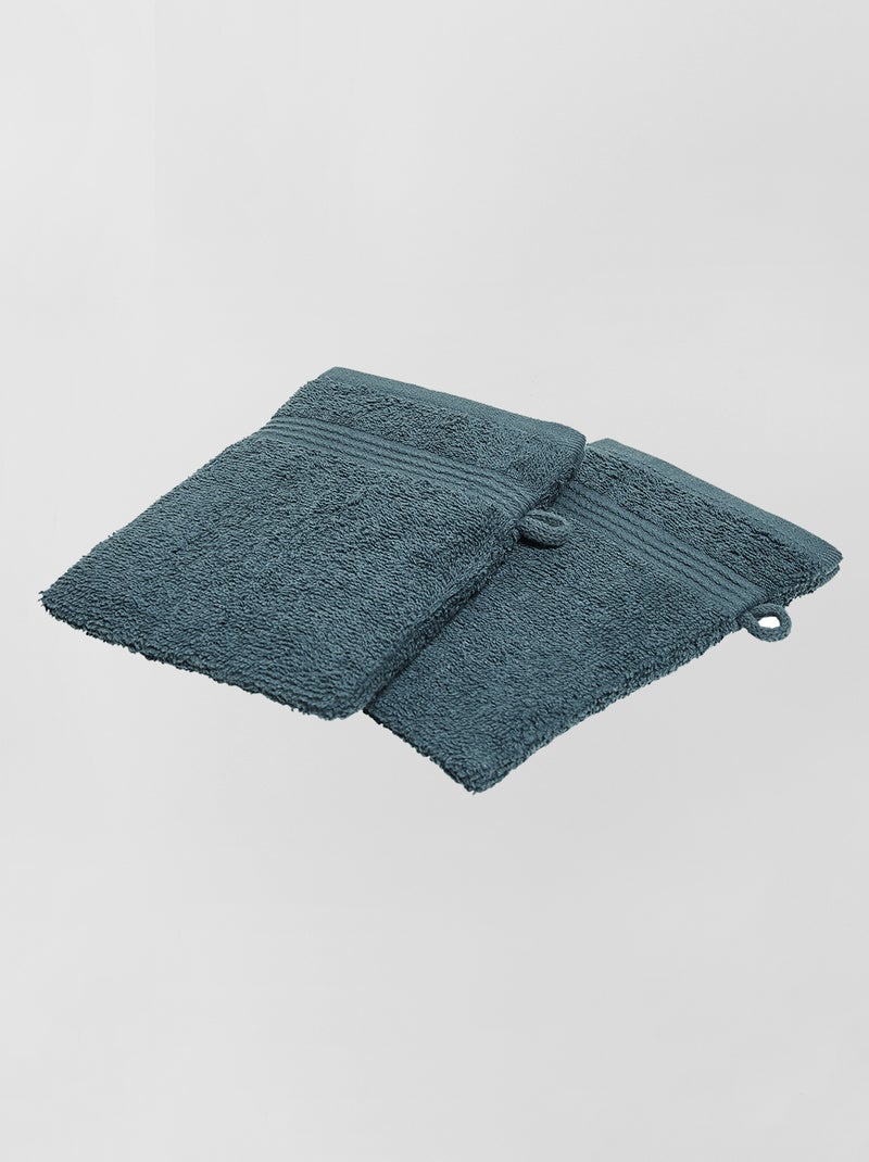 Set di 2 guanti da bagno BEIGE - Kiabi