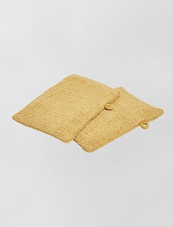 Set di 2 guanti da bagno