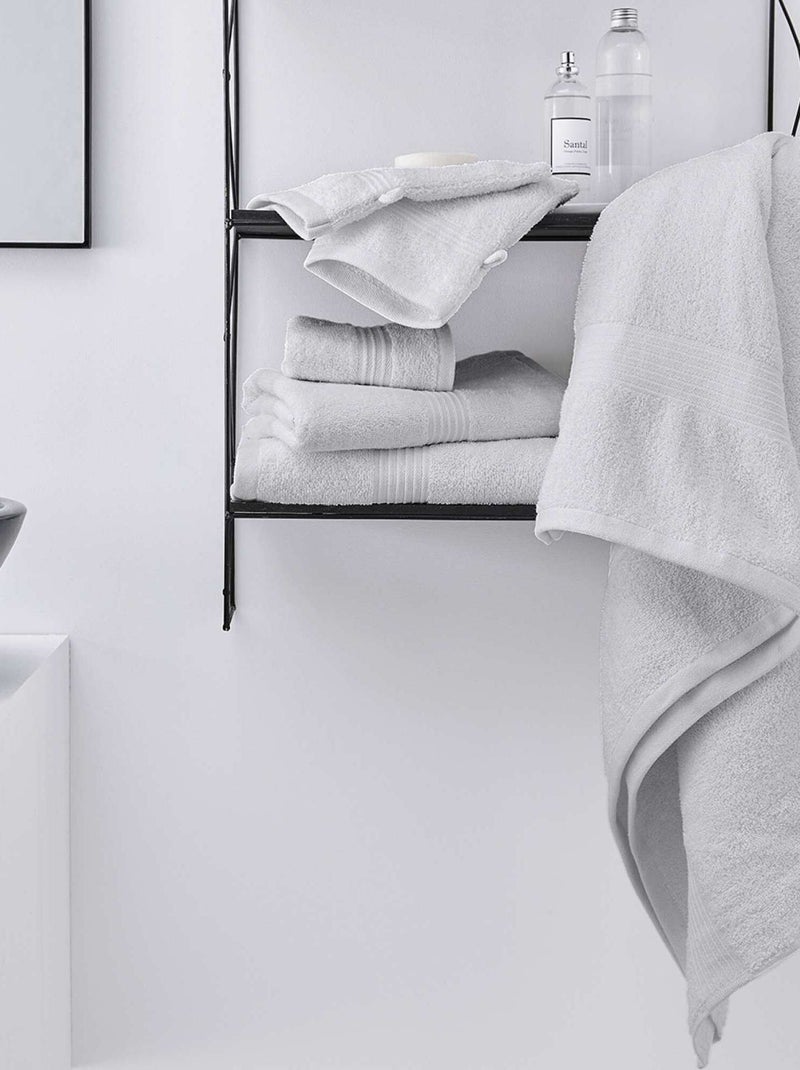 Set di 2 guanti da bagno BIANCO - Kiabi