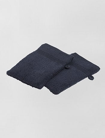 Set di 6 asciugamani + teli da bagno - BLU - Kiabi - 30.00€