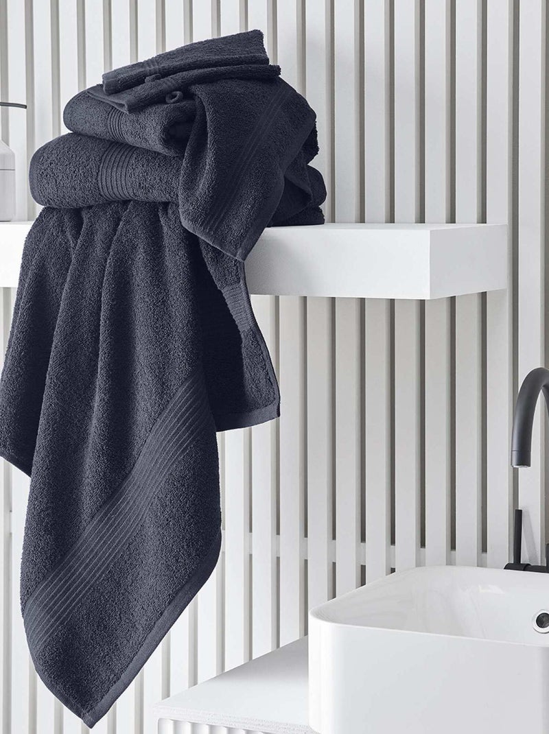 Set di 2 guanti da bagno blu navy - Kiabi