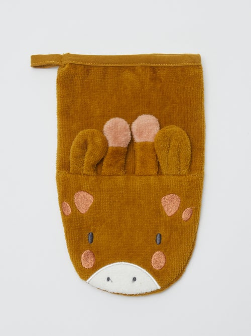 Set di 2 guanti da bagno con decorazione - Kiabi