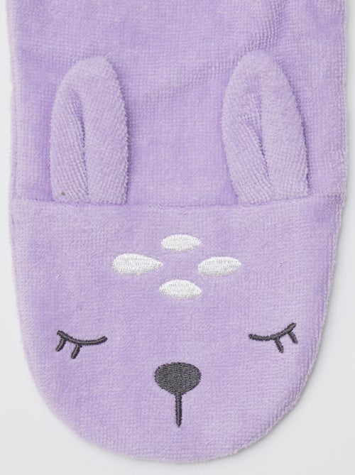 Set di 2 guanti da bagno con decorazione - Kiabi