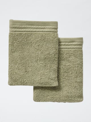 Set di 2 guanti da bagno