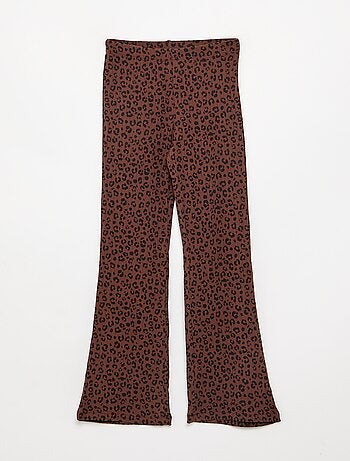 Set di 2 leggings - 1 tinta unita + 1 stampato