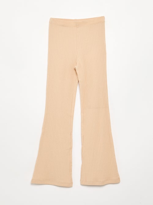 Set di 2 leggings - 1 tinta unita + 1 stampato - Kiabi Set di 2 leggings - 1 tinta unita + 1 stampato - Kiabi