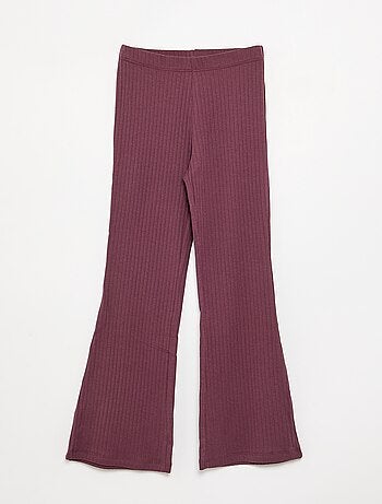 Set di 2 leggings - 1 tinta unita + 1 stampato