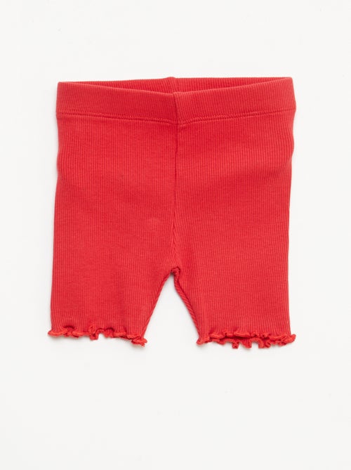 Set di 2 leggings a coste - Kiabi