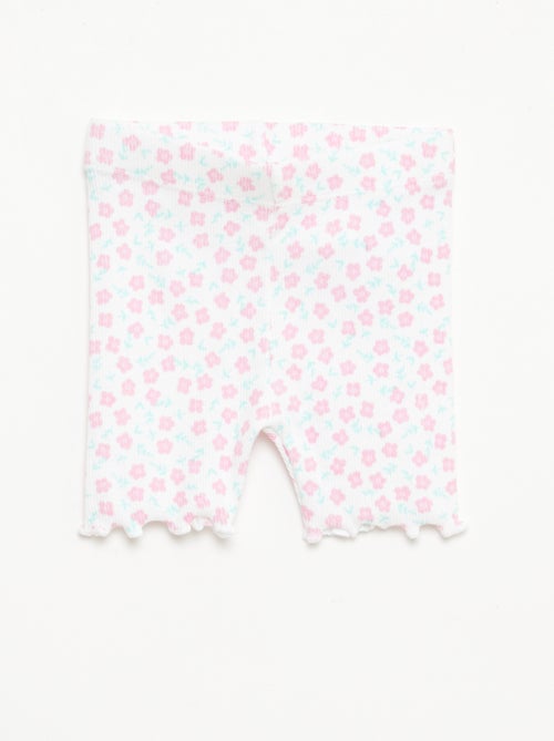 Set di 2 leggings a coste - Kiabi