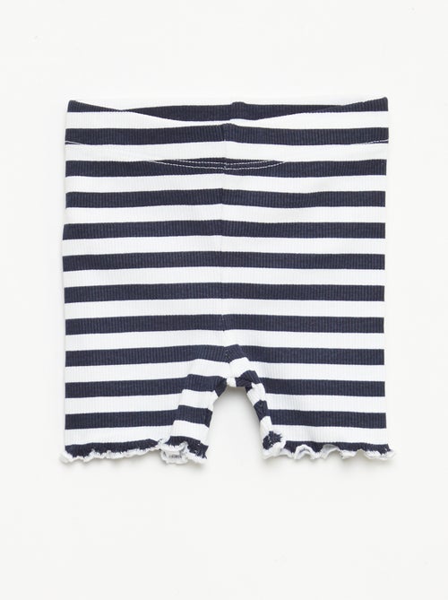 Set di 2 leggings a coste - Kiabi