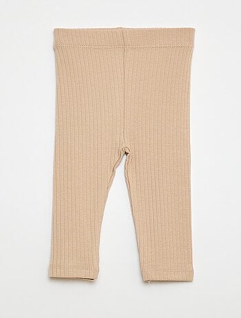 Set di 2 leggings a costine