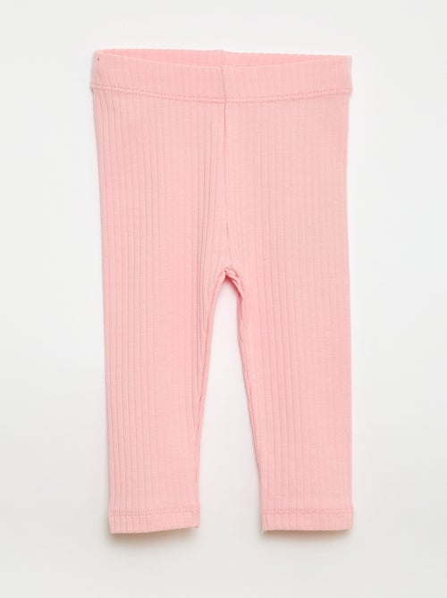 Set di 2 leggings a costine - Kiabi