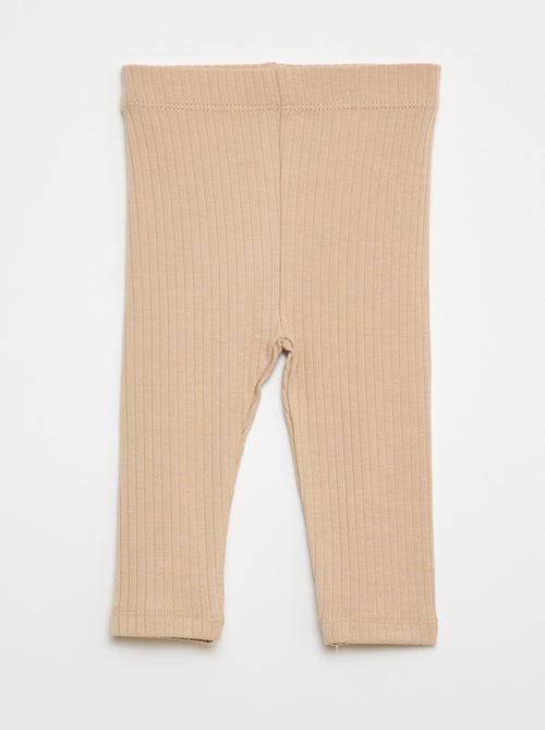 Set di 2 leggings a costine - Kiabi