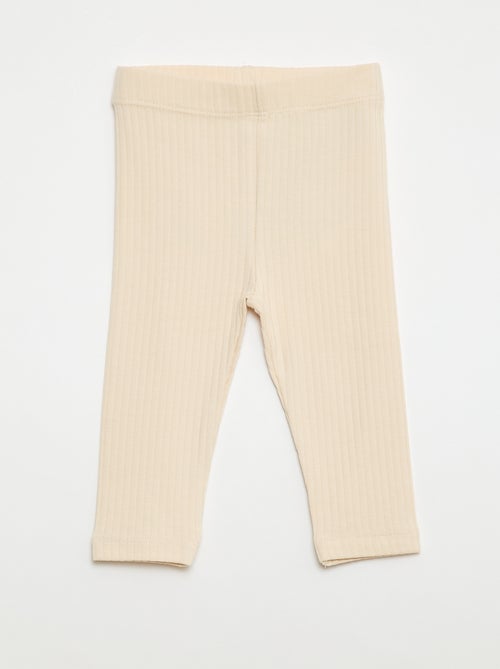 Set di 2 leggings a costine - Kiabi