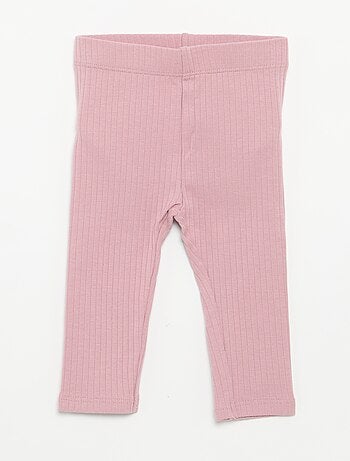Set di 2 leggings a costine