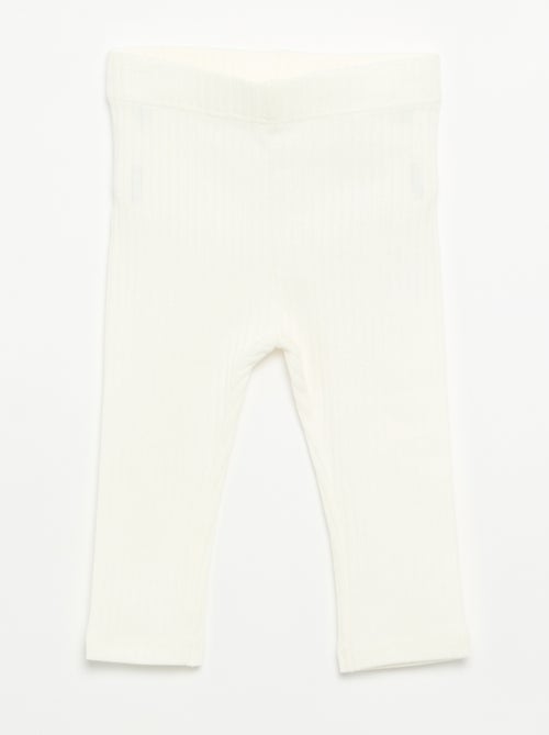Set di 2 leggings a costine - Kiabi
