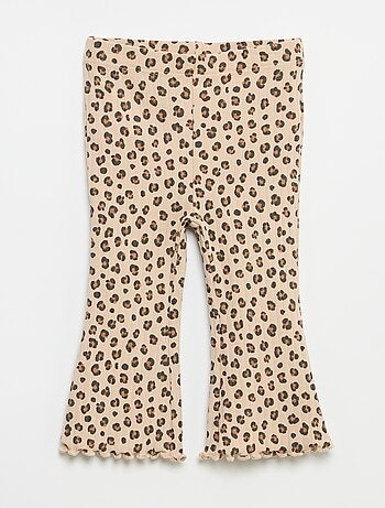 Set di 2 leggings a zampa