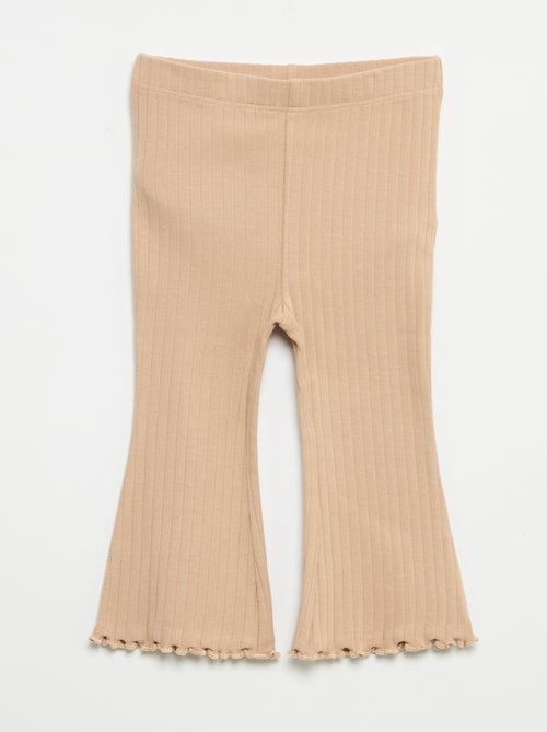 Set di 2 leggings a zampa - Kiabi