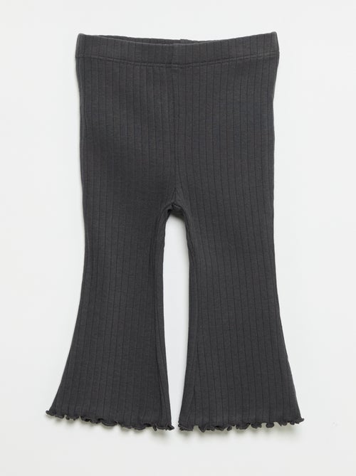 Set di 2 leggings a zampa - Kiabi
