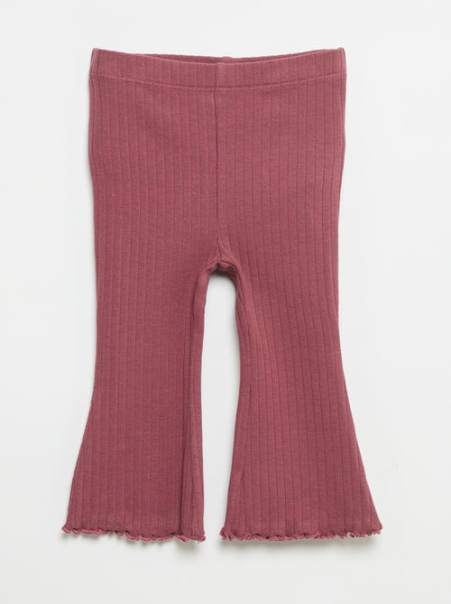 Set di 2 leggings a zampa - Kiabi