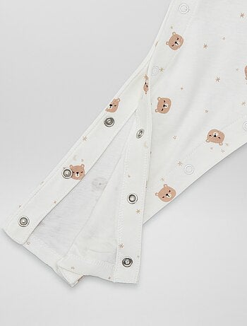 Set di 2 leggings con bottoncini a pressione - So Easy