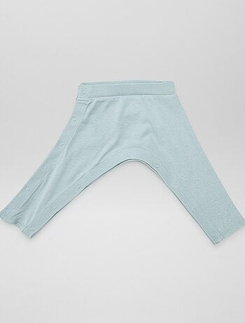 Set di 2 leggings con bottoni a pressione - collezione facile da indossare
