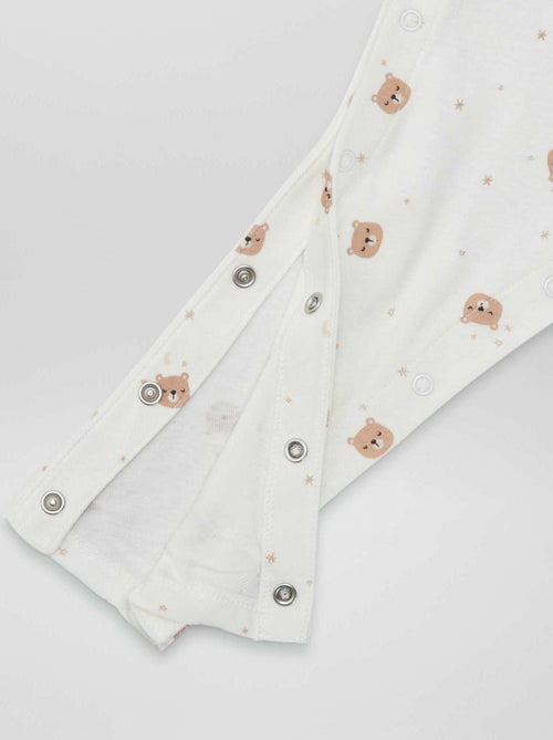 Set di 2 leggings con bottoni a pressione - collezione facile da indossare - Kiabi