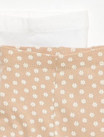 Set di 2 leggings corti