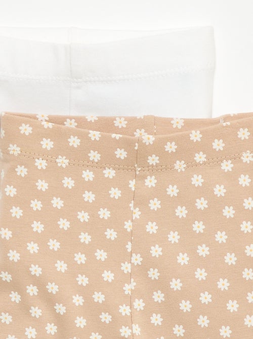 Set di 2 leggings corti - Kiabi