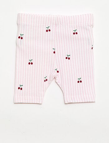 Set di 2 leggings corti