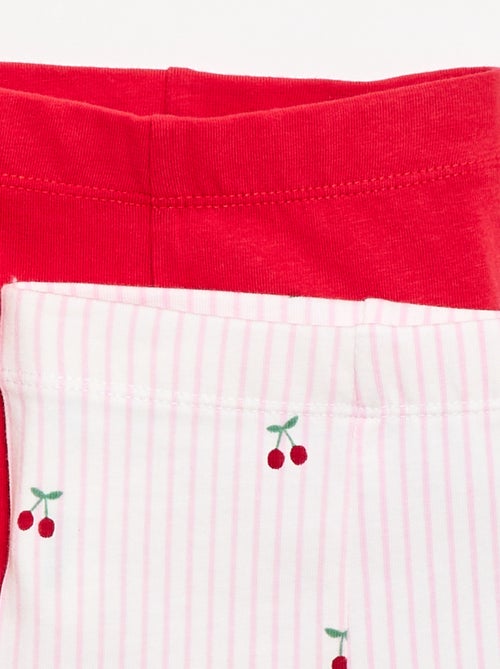 Set di 2 leggings corti - Kiabi