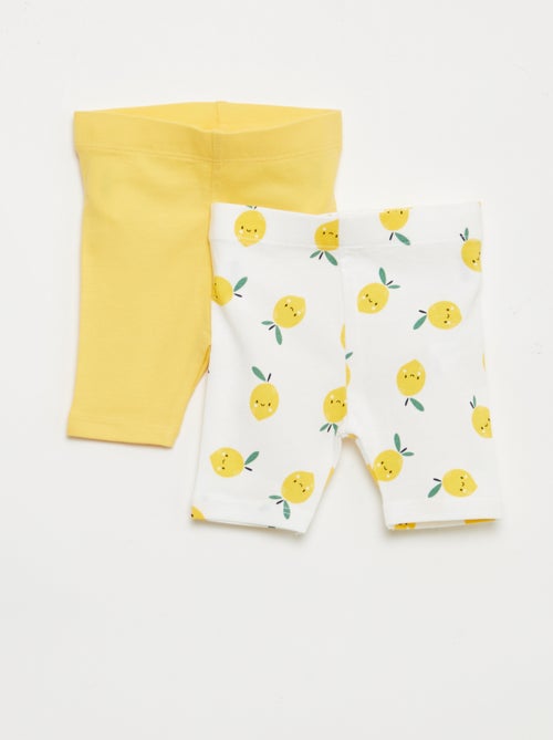 Set di 2 leggings corti - Kiabi