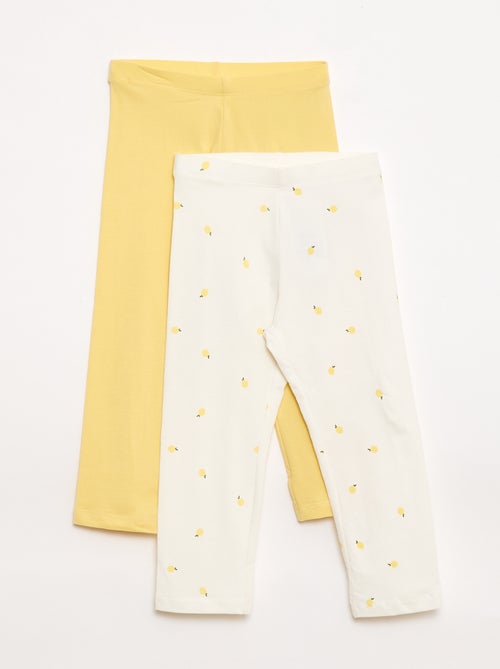 Set di 2 leggings corti - Kiabi