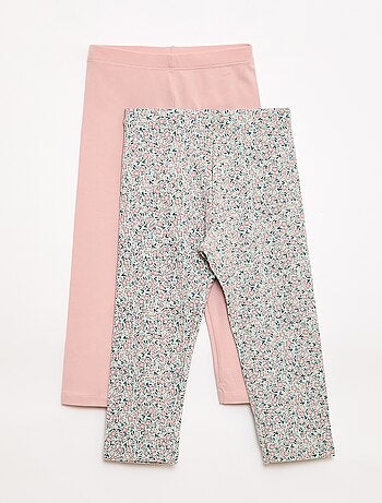 Set di 2 leggings corti