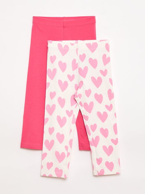 Set di 2 leggings corti - Kiabi