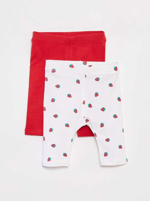 Set di 2 leggings corti - Kiabi