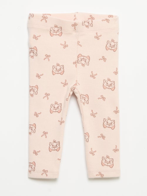 Set di 2 leggings 'Disney' in maglia a costine - Kiabi