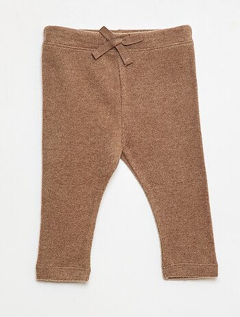 Set di 2 leggings in ciniglia