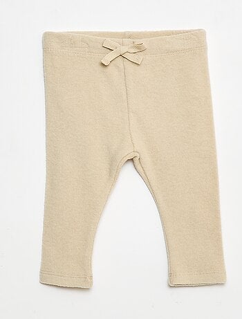 Set di 2 leggings in ciniglia